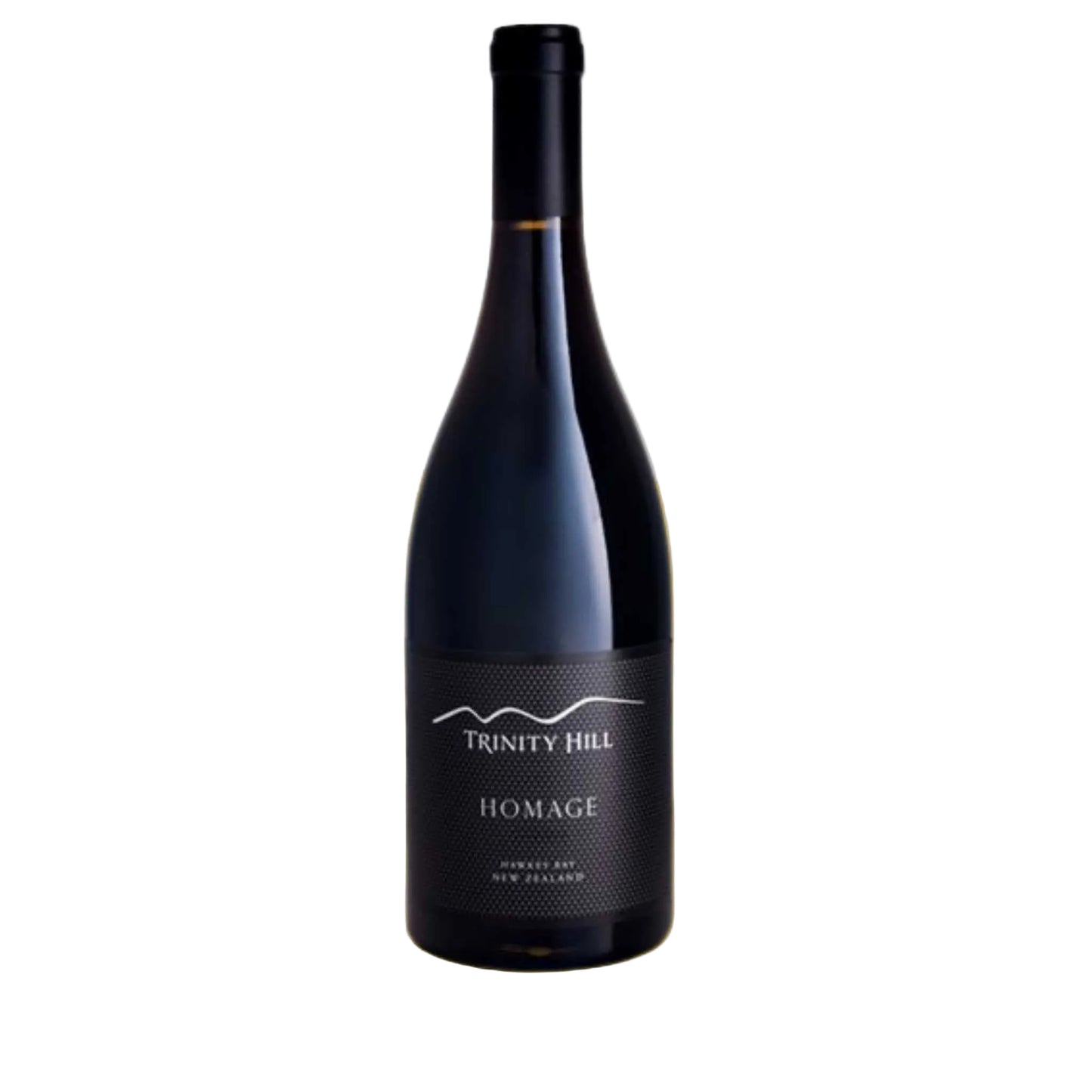 Original bottle of Trinity Hill 'Homage' Syrah 2016