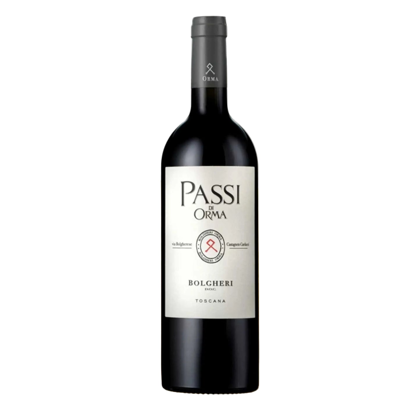 Original bottle of Orma 'Passi di Orma' Toscana IGT 2021