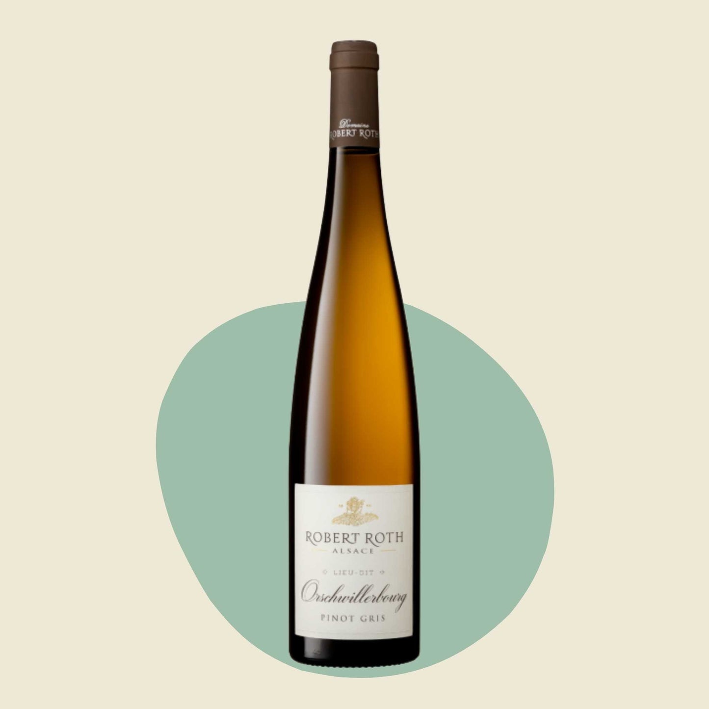 Original bottle of Robert Roth 'Orschwillerbourg' Pinot Gris 2023