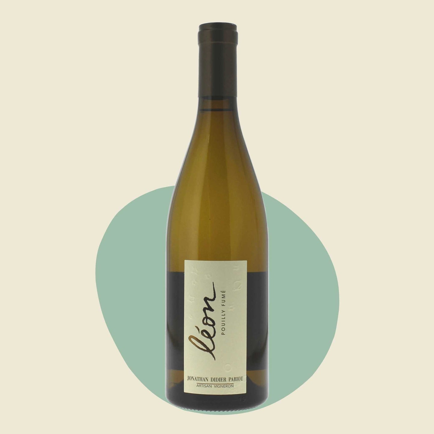 Original bottle of Domaine Jonathan Didier Pabiot 'Léon' Pouilly-Fumé 2023