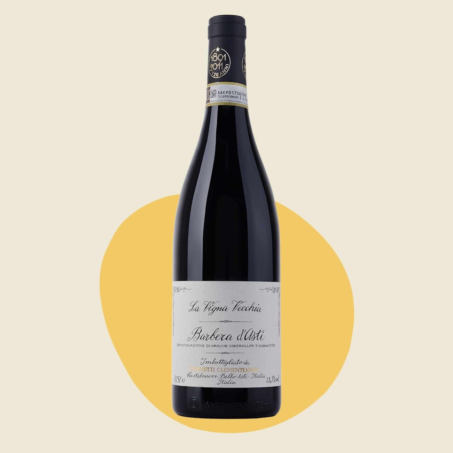 Cossetti 'La Vigna Vecchia' Barbera d'Asti Superiore 2022 (100ml)