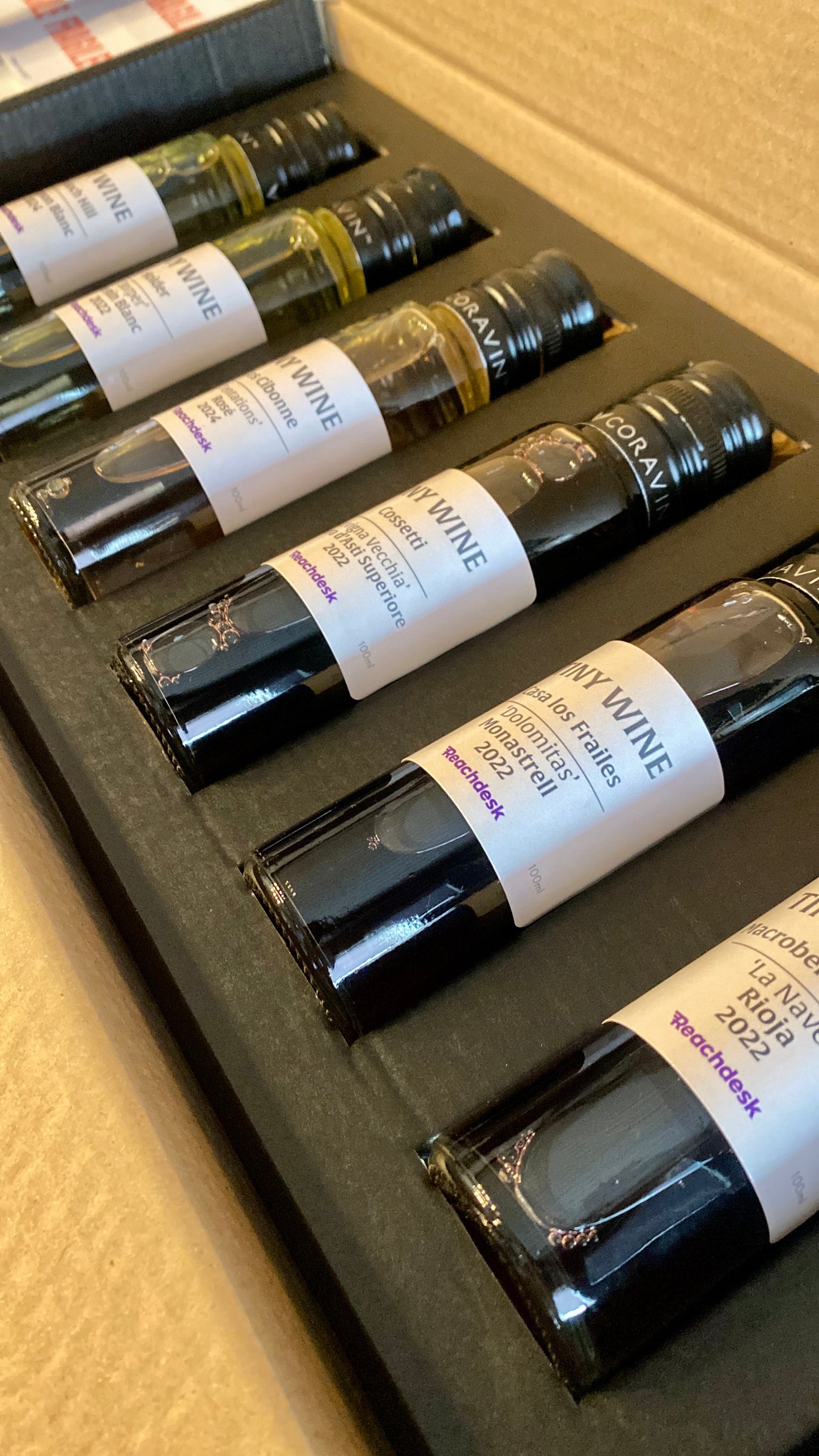 Your Logo Mixed Six Wine Tasting Kit