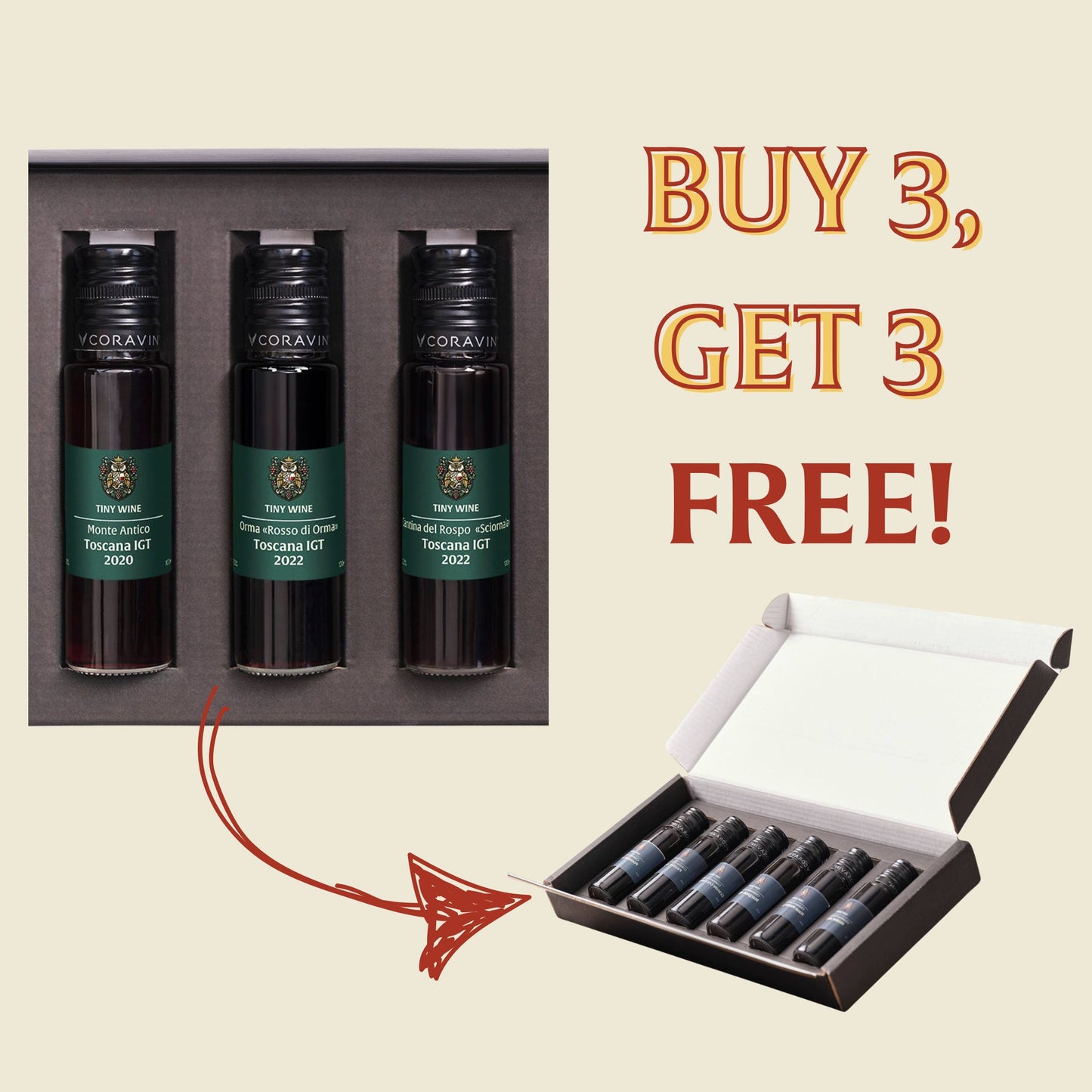 Super Tuscan Select - 3 Tubes + 3 FREE