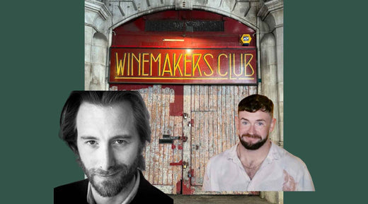 John Baum from Winemakers Club in conversation with Tiny Wine founder Harry Crowther, sharing wine curation and tasting insights