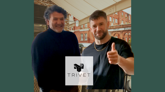 Master Sommelier Isa Bal in conversation with Tiny Wine founder Harry Crowther at Trivet during a wine tasting