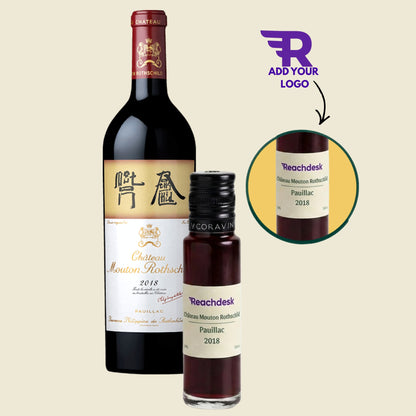 Château Mouton Rothschild 2018 (100ml) - add your logo
