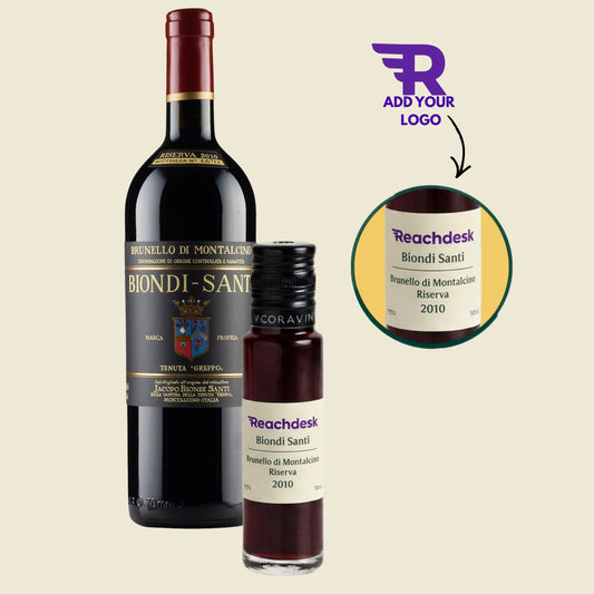 Biondi Santi Brunello di Montalcino Riserva 2010 (100ml) - add your logo