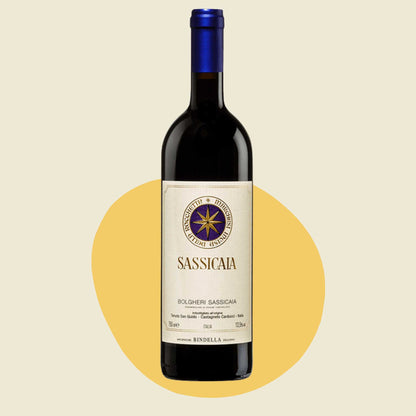 Original bottle of Tenuta San Guido 'Sassicaia' Toscana IGT 2013