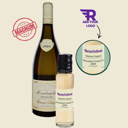 Etienne Sauzet Montrachet Grand Cru 2009 (100ml) - from magnum - add your logo