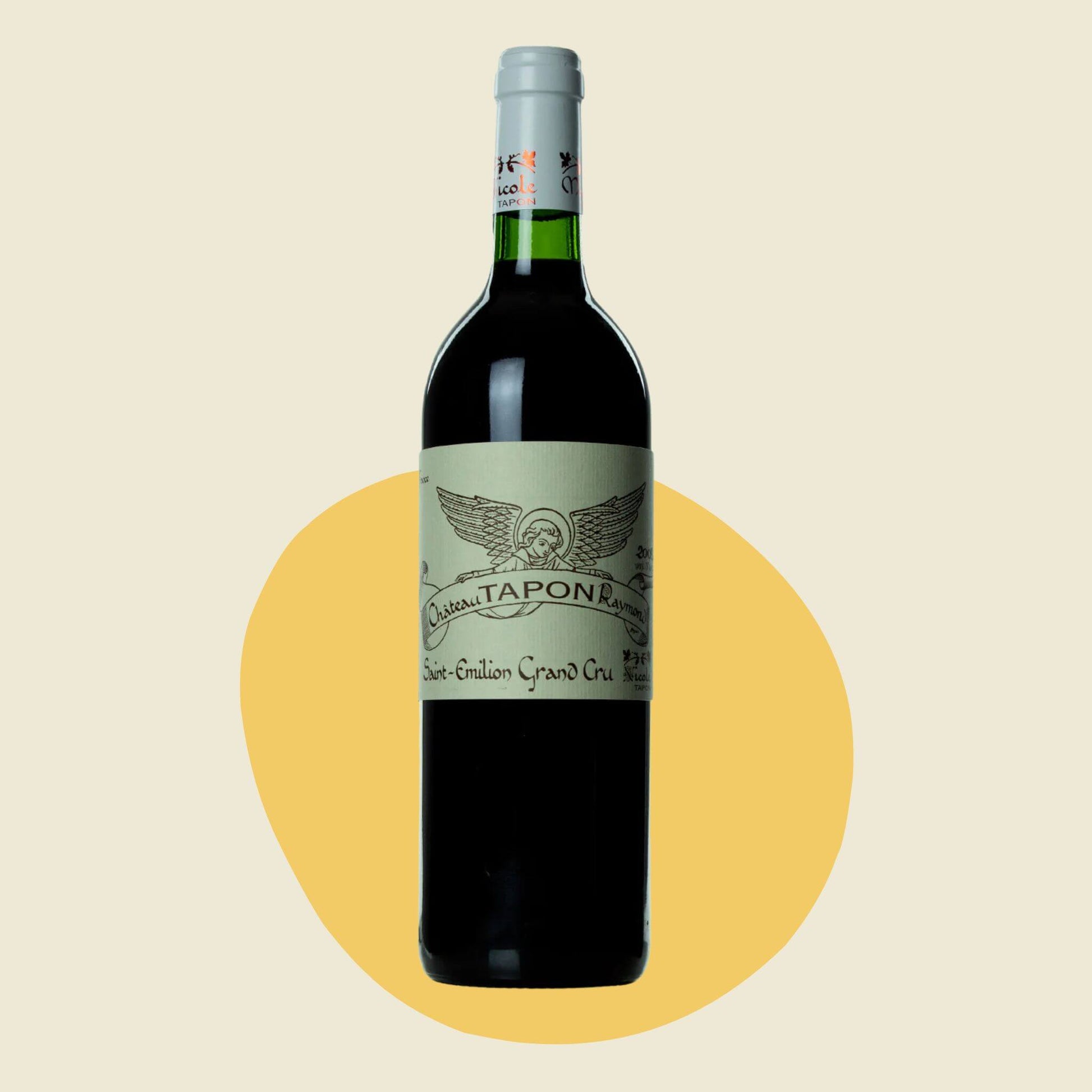 Original bottle of Nicole Tapon Saint-Émilion 2005