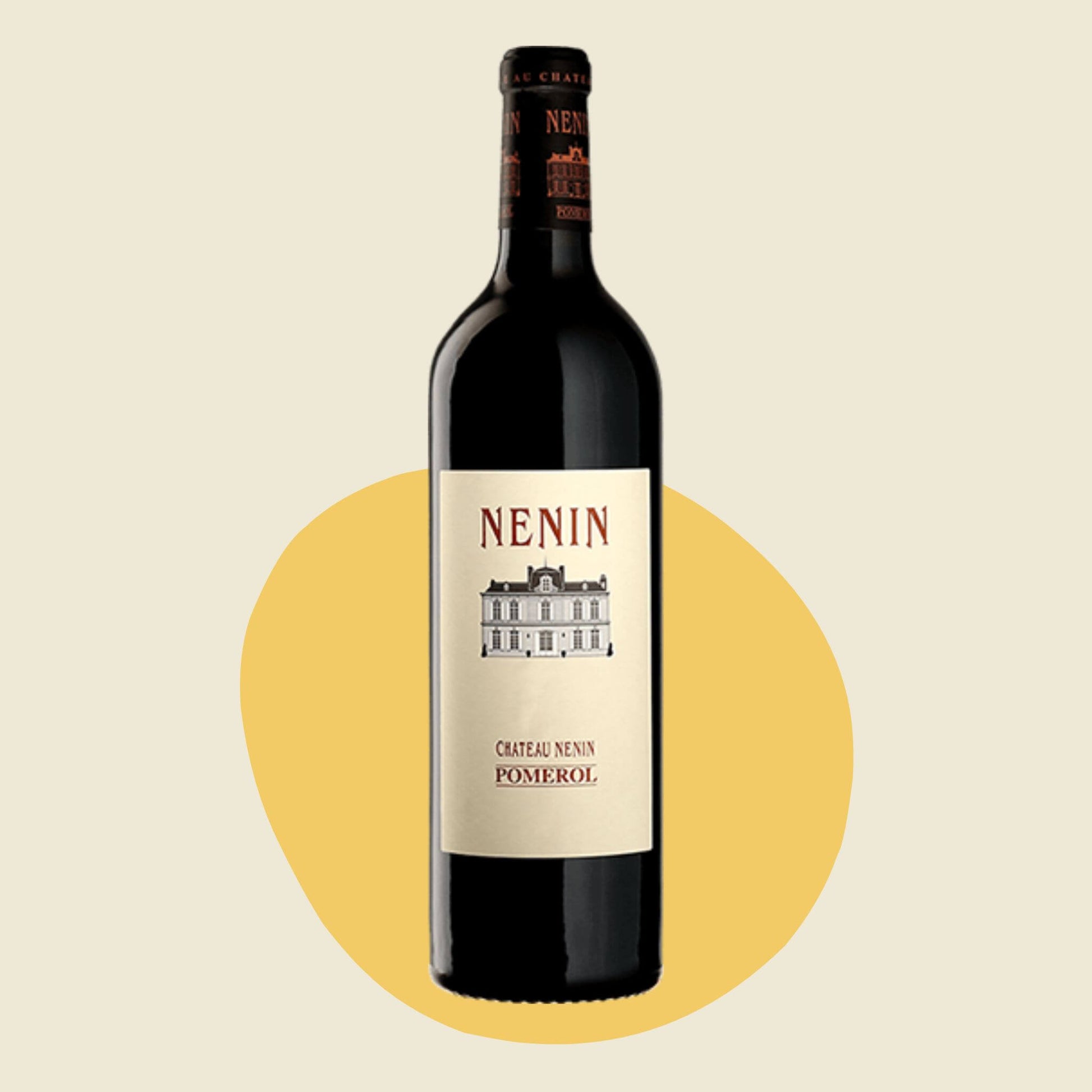 Original bottle of Château Nenin Pomerol 2013