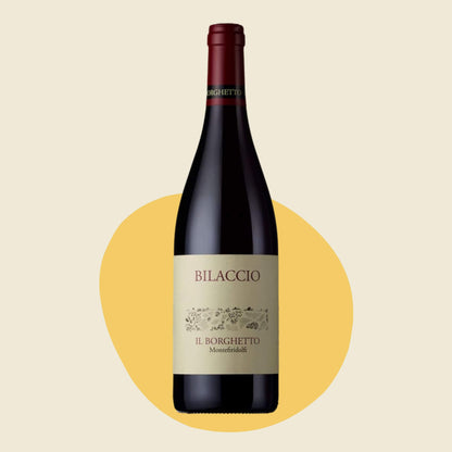 Original bottle of Il Borghetto 'Bilaccio' Toscana IGT 2019