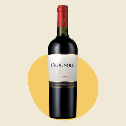 Original bottle of Tenuta Sette Ponti 'Crognolo' Toscana IGT 2021