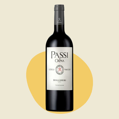 Original bottle of Orma 'Passi di Orma' Toscana IGT 2021