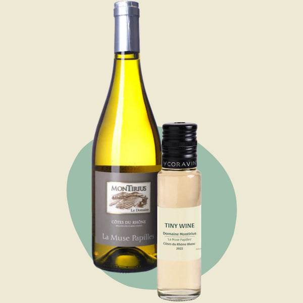 Domaine Montirius 'La Muse Papilles' Côtes du Rhône Blanc 2022 (100ml)