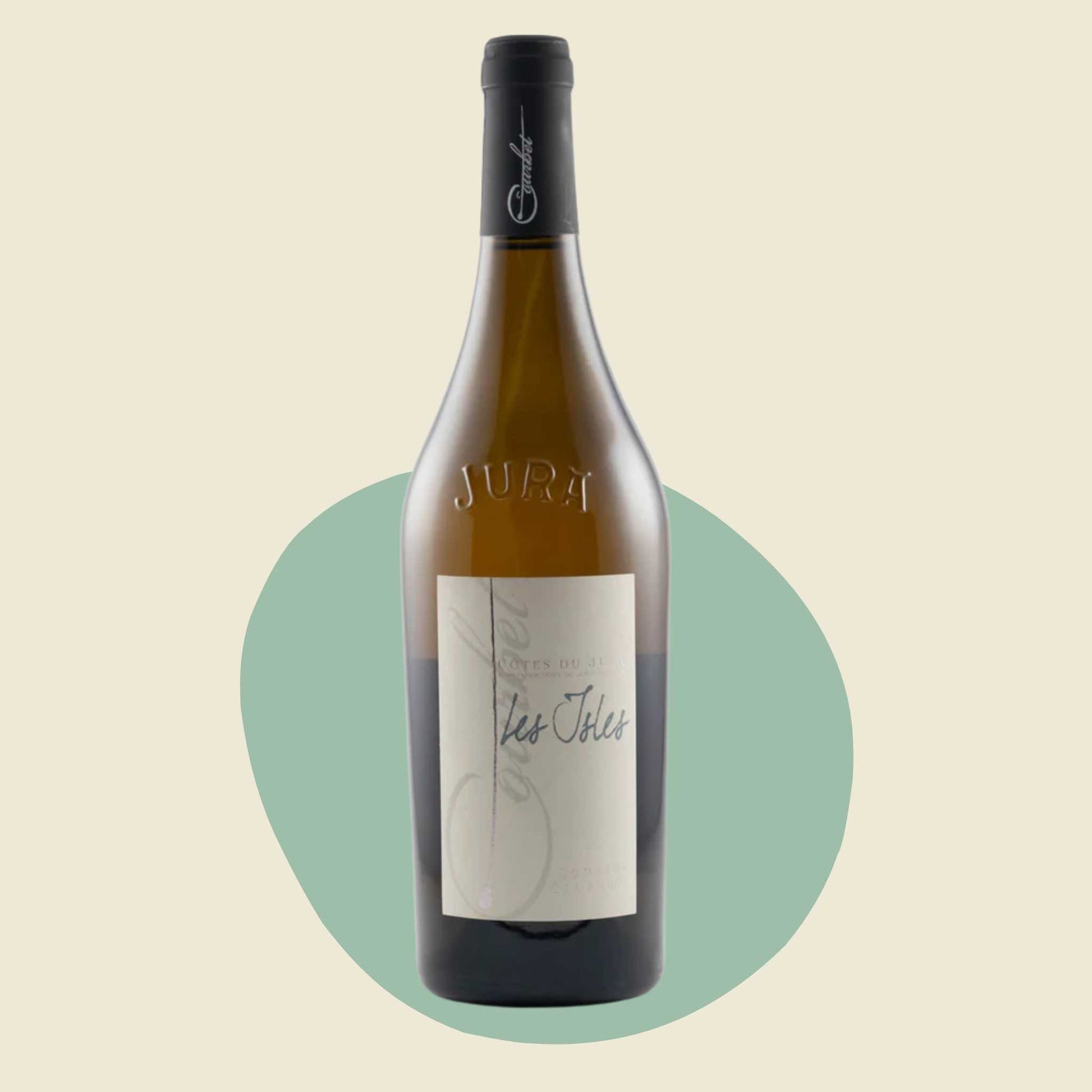 Original bottle of Domaine Courbet 'Les Isles' Chardonnay 2022
