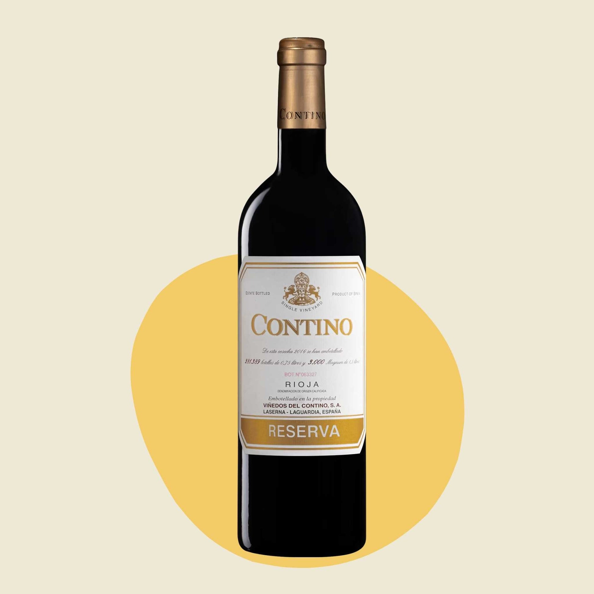 Original bottle of C.V.N.E. 'Contino' Gran Reserva Rioja 2017