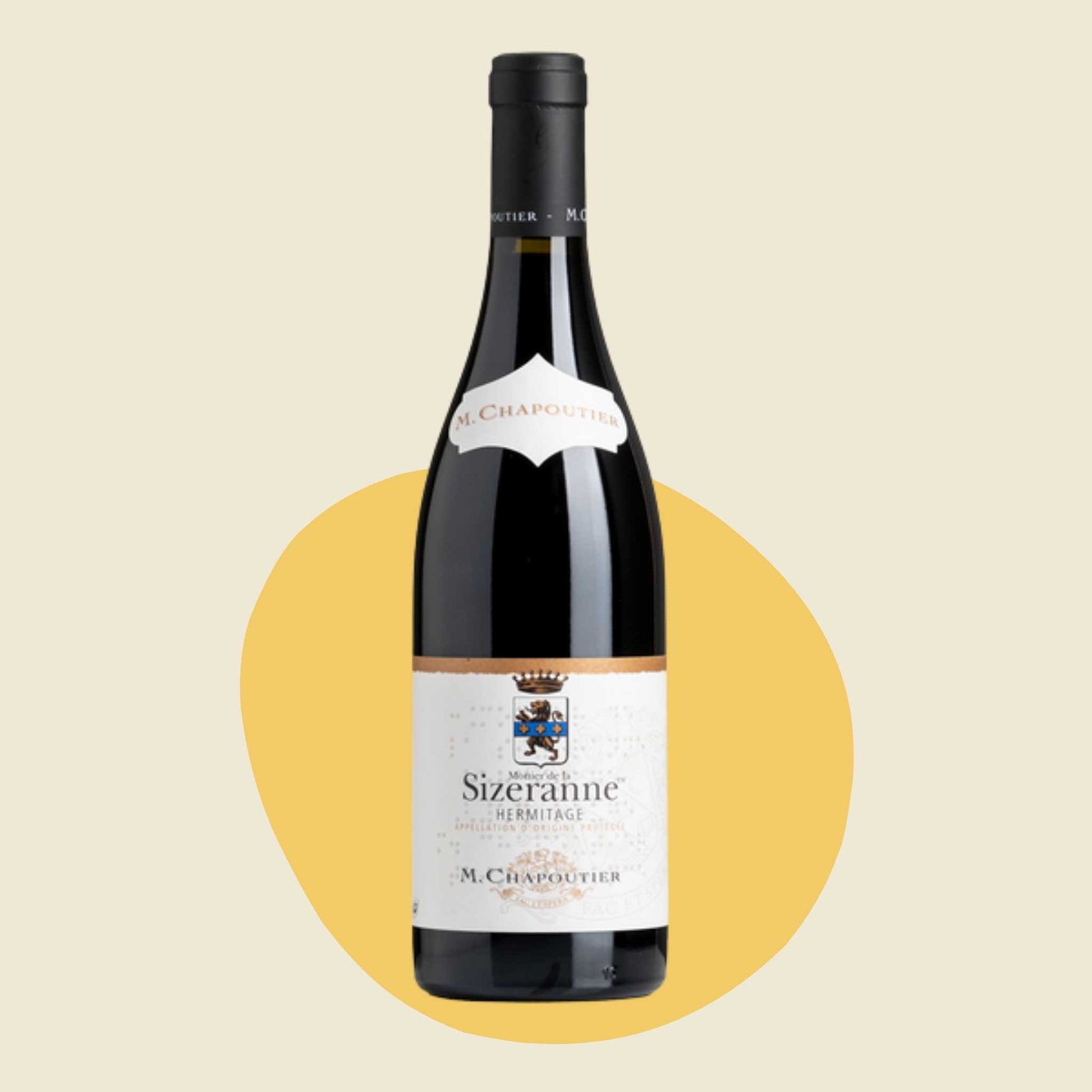 Original bottle of M. Chapoutier 'Monier de la Sizeranne' Hermitage 2019