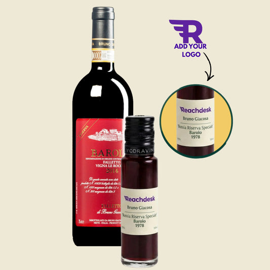 Bruno Giacosa 'Bussia Riserva Speciale' Barolo 1978 (100ml) - add your logo