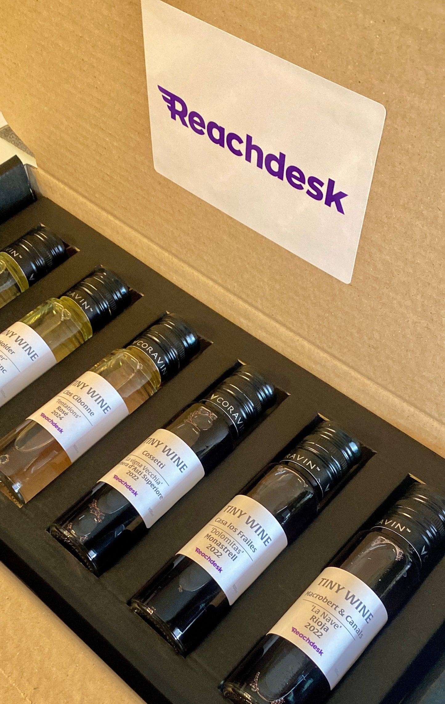 Your Logo Mixed Six Wine Tasting Kit