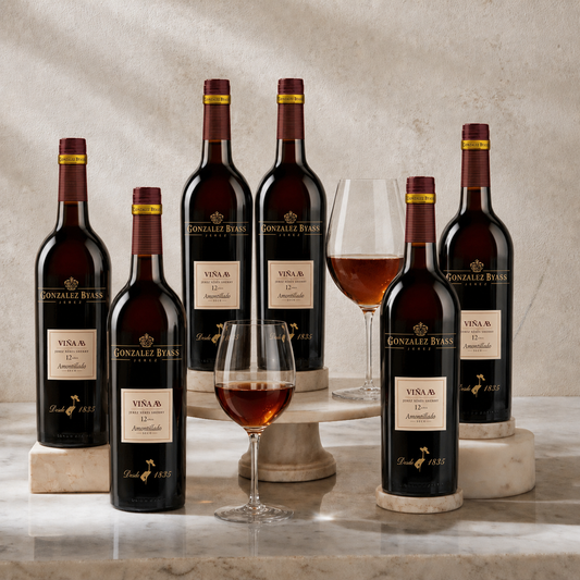 Gonzalez Byass 'Viña AB' Amontillado NV (Case of 6 Bottles)