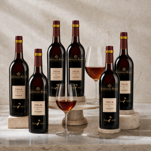 Gonzalez Byass 'Viña AB' Amontillado NV case
