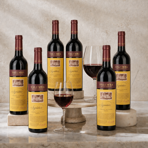 Yalumba  'The Signature' Cabernet-Shiraz 2015 case