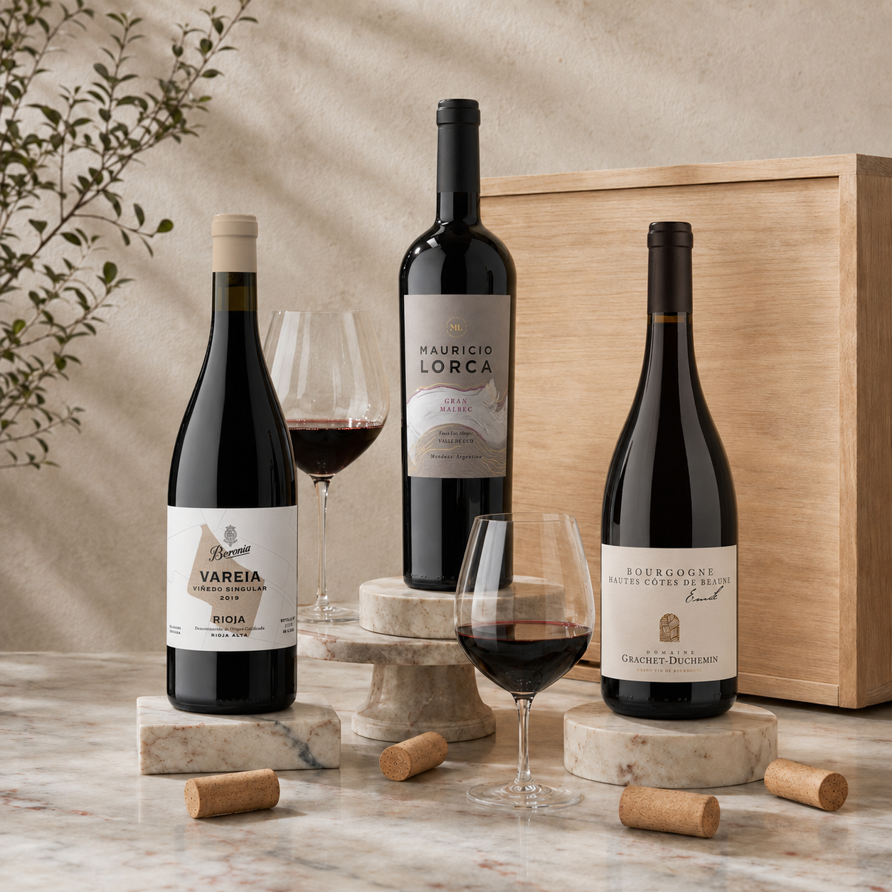Father's Day Red Wine Bundle Gift - 3 x 100ml Bottles