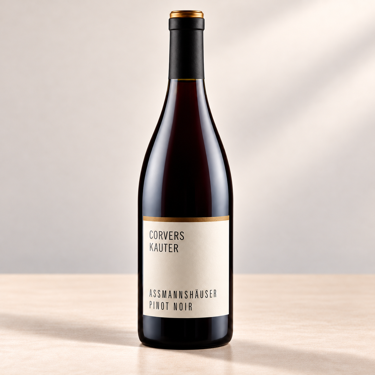 Corvers-Kauter Assmannshäuser Pinot Noir, 750ml bottle.